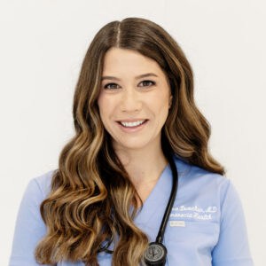 Nora Demchur, M.D., board-certified Emergency Medicine physician at Trio Concierge Medicine in Austin, Texas