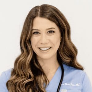 Nora Demchur, M.D., board-certified Emergency Medicine physician at Trio Concierge Medicine in Austin, Texas